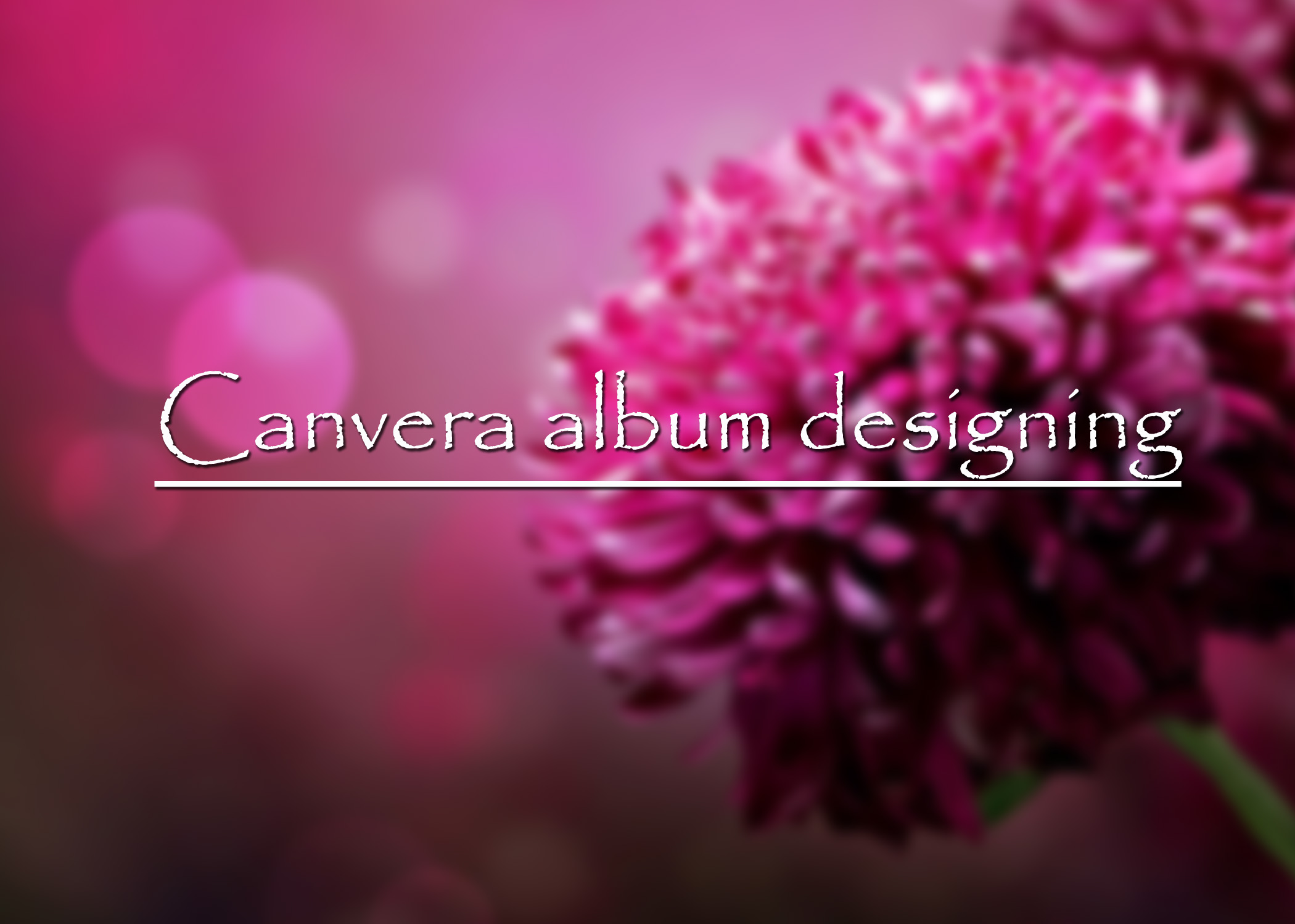Canvera and Karishma album design